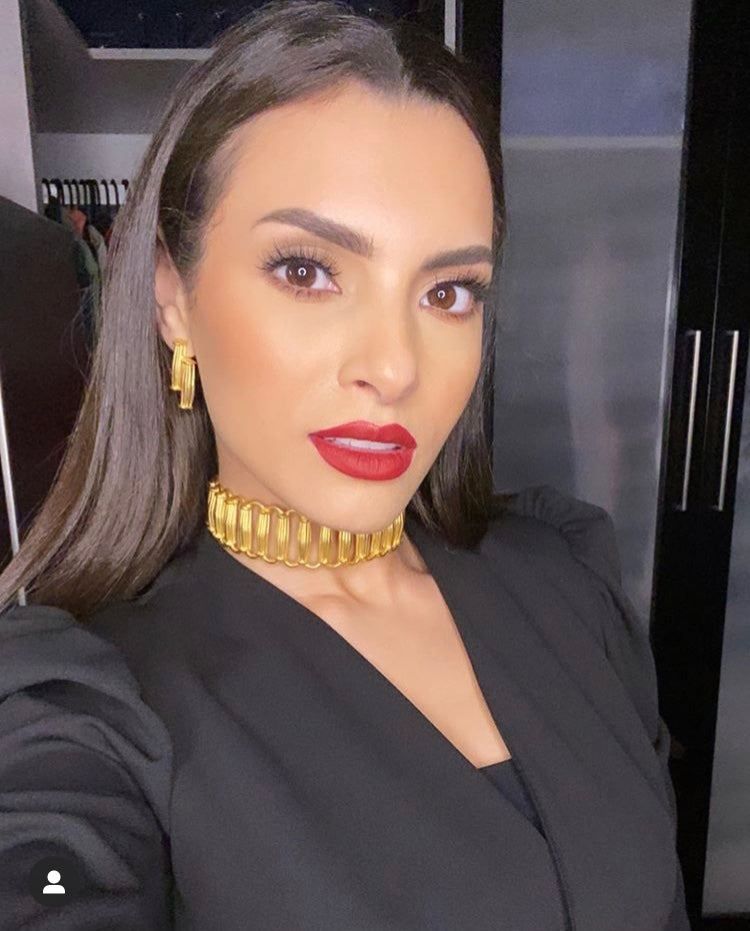 Carmen Soliman - column earrings