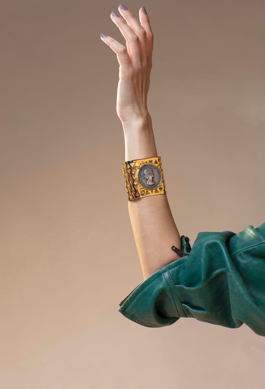 Elizabeth Coin Cuff