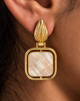 Twist of Pearl Earrings