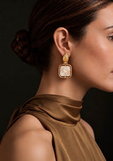 Twist of Pearl Earrings