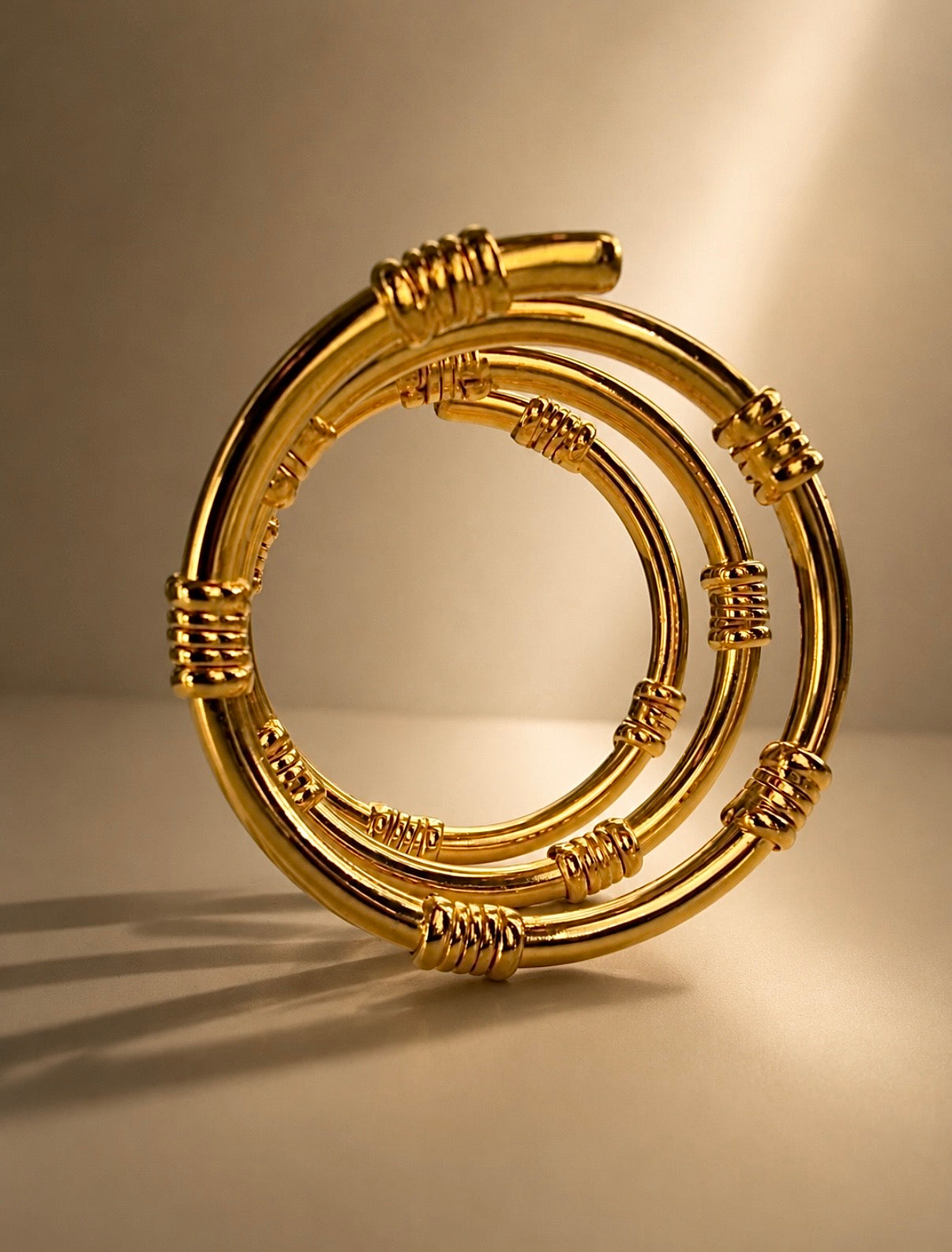 Sprial cuff bracelet
