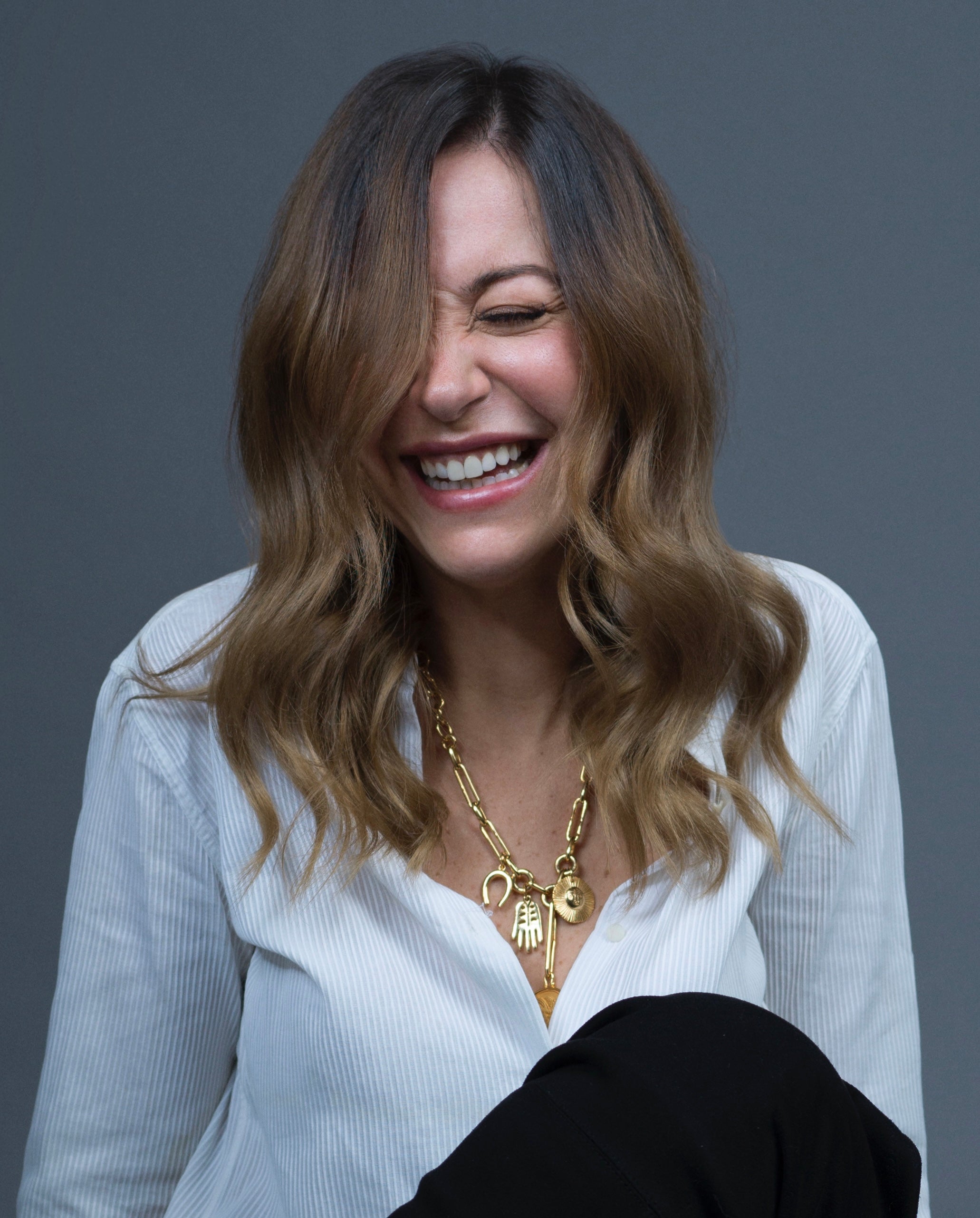 Menna Shalaby - lucky charms necklace