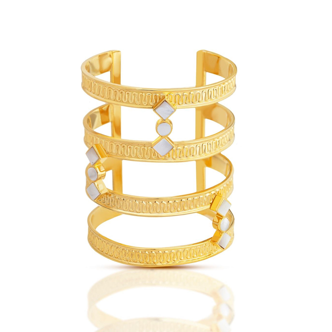 Natural Mother of Pearl Cuff