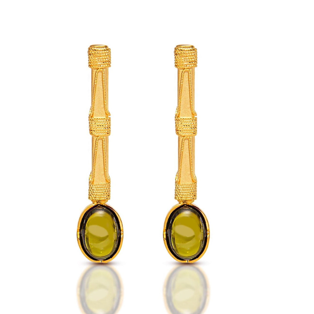 Oribat Zircon Stone Earrings
