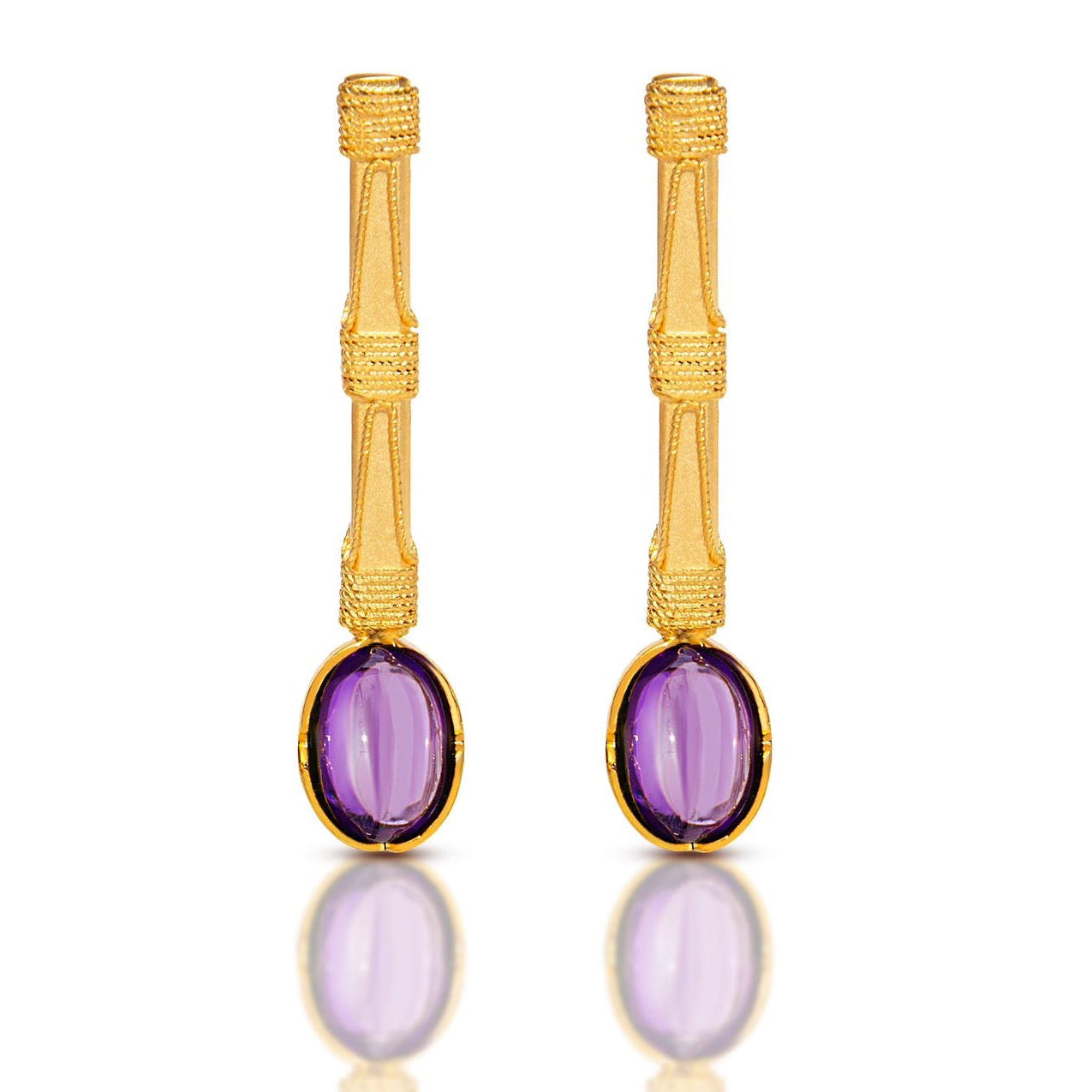 Oribat Zircon Stone Earrings