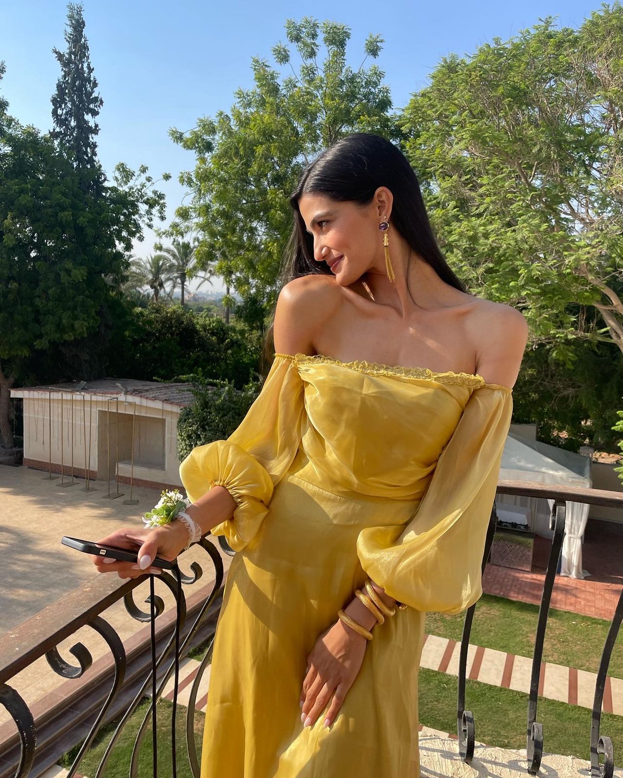Tara Emad - luminous earrings