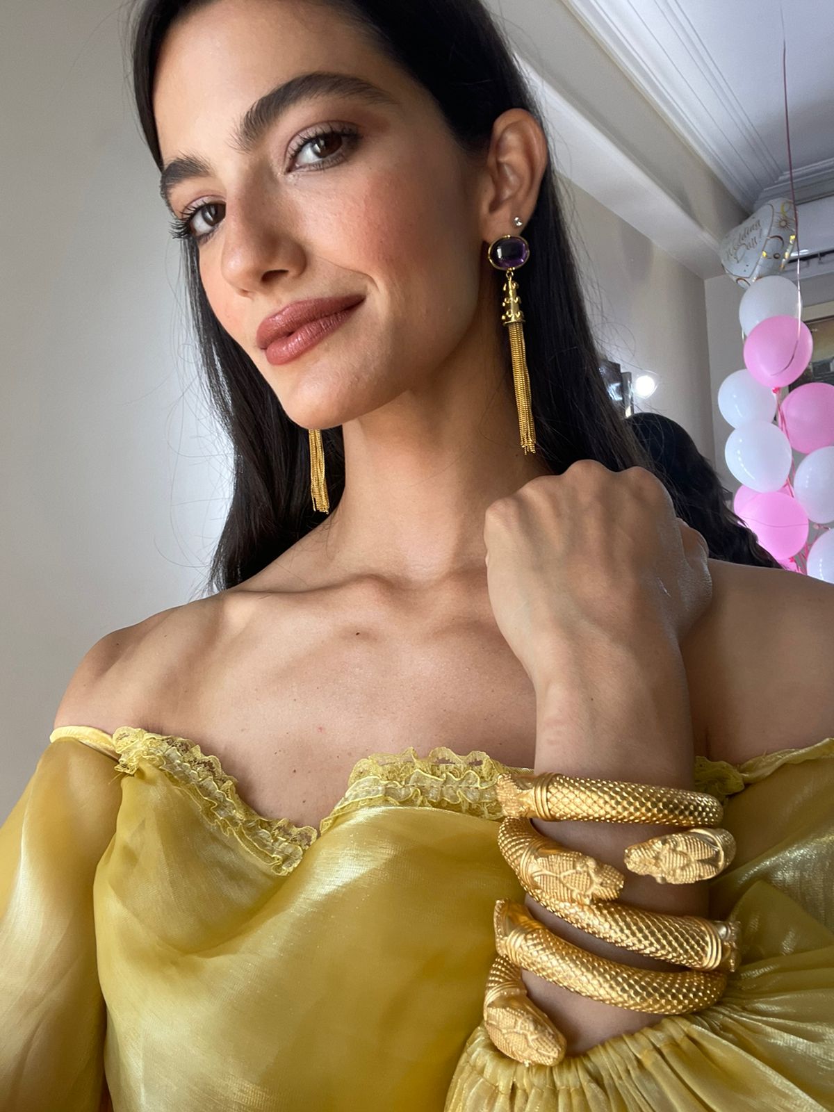 Tara Emad - luminous earrings